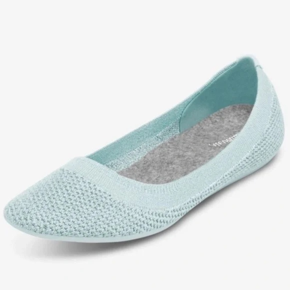 Allbirds Ice Frost Blue Tree Breezers Women's Flats